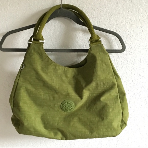 Kipling | green medium size shoulder tote bag - Picture 3 of 8